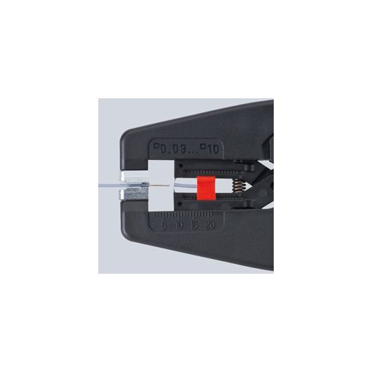 KNIPEX MultiStrip 10 стриппер автоматический, зачистка: Ø 0.03 - 10 мм (AWG 32 - 7), рез кабеля: 1-ж, изображение 3 • Купить по низкой цене в интернет-магазине СМЭК