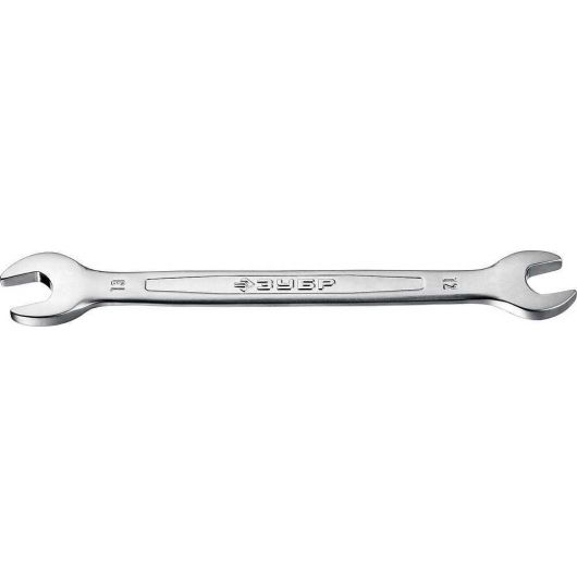 Рожковый гаечный ключ ЗУБР 12х13 мм 27010-12-13, изображение 3 • Купить по низкой цене в интернет-магазине СМЭК