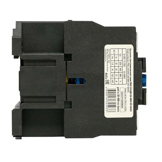 Пускатель электромагнитный ПМЛ-2161ДМ 32А 400В Basic EKF pml-s-32-400-nc-basic, изображение 7 • Купить по низкой цене в интернет-магазине СМЭК
