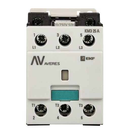 Контактор КМЭ 25А 400В АС AVERES EKF ctr-s-25-00-400-av, изображение 6 • Купить по низкой цене в интернет-магазине СМЭК