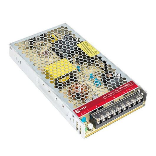 Блок питания 12В MPS-200W-12 PROxima EKF mps-200w-12, изображение 4 • Купить по низкой цене в интернет-магазине СМЭК