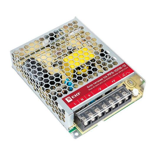 Блок питания 12В MPS-100W-12 PROxima EKF mps-100w-12, изображение 4 • Купить по низкой цене в интернет-магазине СМЭК