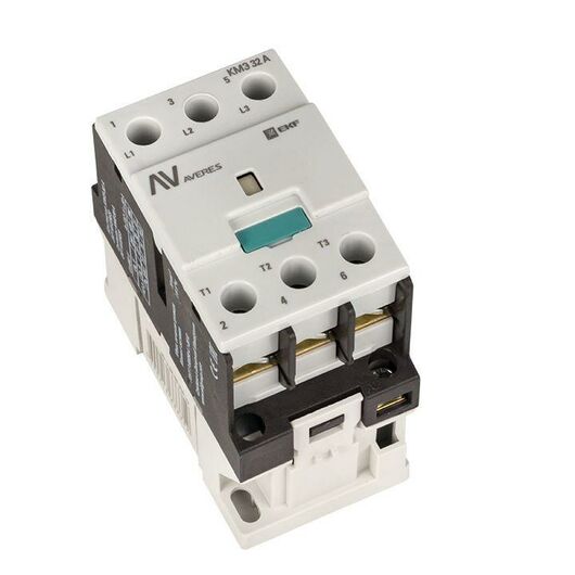 Контактор КМЭ 32А 230В АС AVERES EKF ctr-s-32-00-230-av • Купить по низкой цене в интернет-магазине СМЭК
