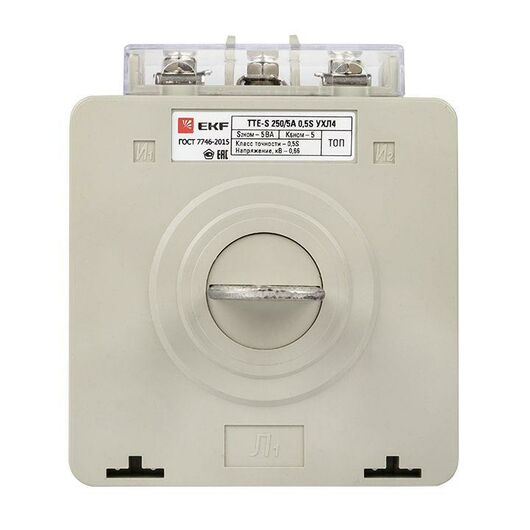 Трансформатор тока ТТЕ-А 250/5А кл. точн. 0.5S с клеммой напряжения PROxima EKF tte-S-250-0.5S • Купить по низкой цене в интернет-магазине СМЭК