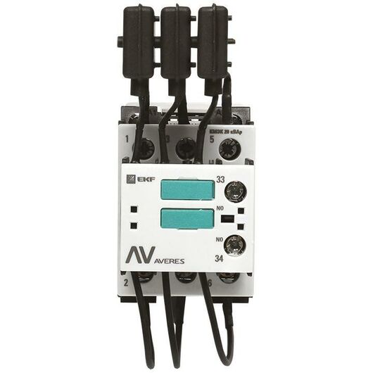Контактор для конденсатора КМЭК 20квар 230В 1NО AVERES EKF ctrk-s-29-20-230-av, изображение 7 • Купить по низкой цене в интернет-магазине СМЭК