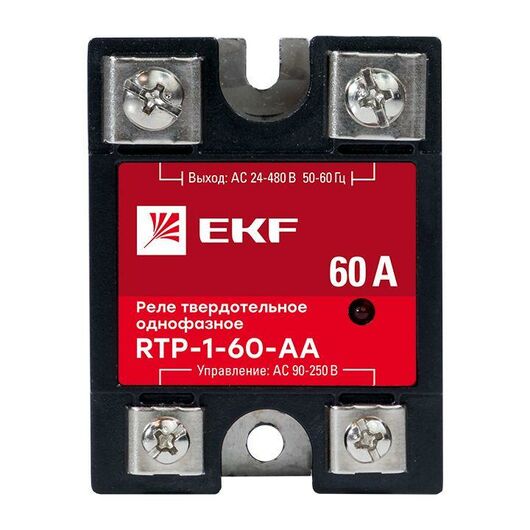 Реле твердотельное однофазное RTP-60-AA PROxima EKF rtp-1-60-aa, изображение 4 • Купить по низкой цене в интернет-магазине СМЭК