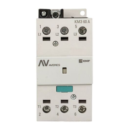 Контактор КМЭ 60А 400В АС AVERES EKF ctr-s-60-00-400-av, изображение 3 • Купить по низкой цене в интернет-магазине СМЭК