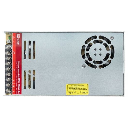 Блок питания 24В MPS-350W-24 PROxima EKF mps-350w-24, изображение 3 • Купить по низкой цене в интернет-магазине СМЭК