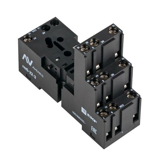 Разъем для реле РМ5 22/3 AVERES EKF rm5-22-3, изображение 5 • Купить по низкой цене в интернет-магазине СМЭК