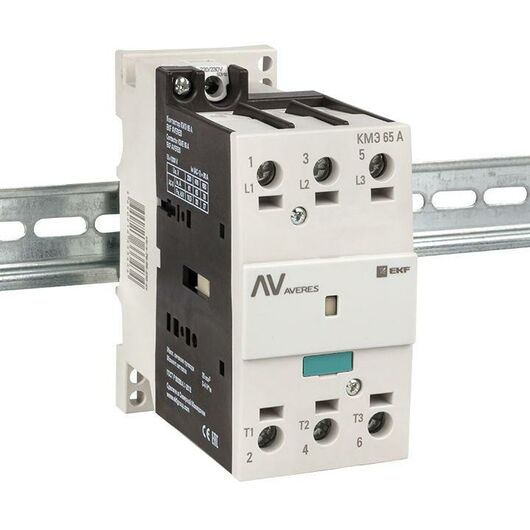 Контактор КМЭ 65А 400В АС AVERES EKF ctr-s-70-00-400-av, изображение 7 • Купить по низкой цене в интернет-магазине СМЭК