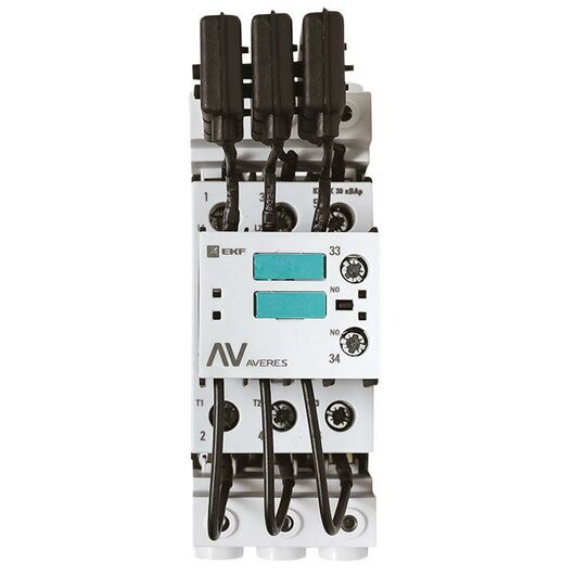 Контактор для конденсатора КМЭК 30квар 230В 1NО AVERES EKF ctrk-s-44-30-230-av, изображение 4 • Купить по низкой цене в интернет-магазине СМЭК