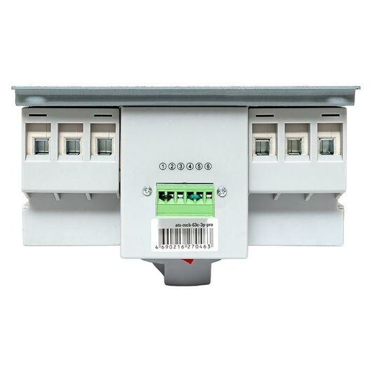 Устройство автоматического ввода резерва АВР 3п C 63А 400В MCB PROxima EKF ats-mcb-63c-3p-pro, изображение 11 • Купить по низкой цене в интернет-магазине СМЭК