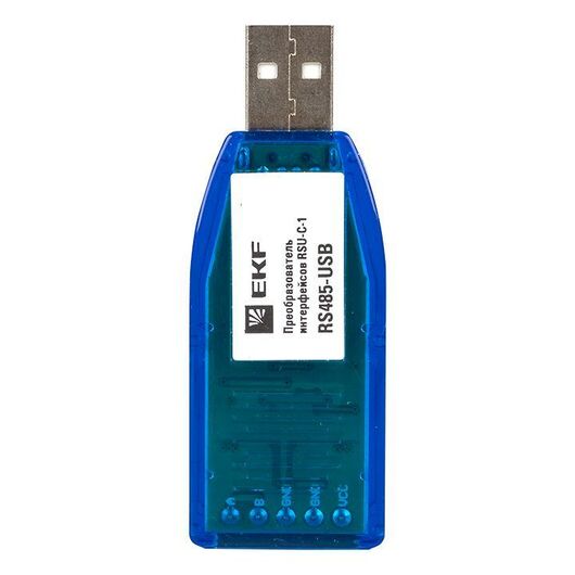 Преобразователь интерфейсов RSU-C-1 RS485-USB PROxima EKF RSU-C-1, изображение 7 • Купить по низкой цене в интернет-магазине СМЭК