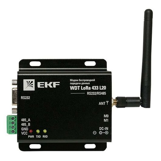 Модем беспроводной передачи данных WDT LoRa 433 L20 PROxima EKF wdt-L433-20, изображение 5 • Купить по низкой цене в интернет-магазине СМЭК