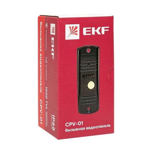 Видеопанель вызывная CPV-01 1000TVL IP65 4пр. медь EKF int-cpv-01, изображение 7 • Купить по низкой цене в интернет-магазине СМЭК