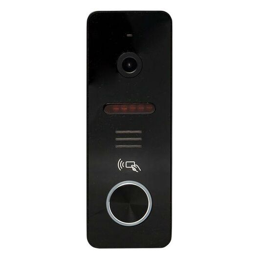 Видеопанель вызывная CPV-02 1000TVL IP65 со считыв. ключей 4пр. черн. EKF int-cpv-02, изображение 6 • Купить по низкой цене в интернет-магазине СМЭК
