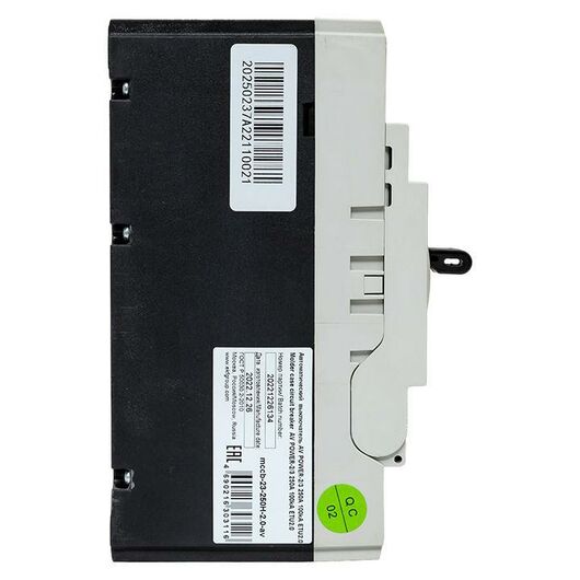Выключатель автоматический 250А 100кА AV POWER-2/3 ETU2.0 AVERES EKF mccb-23-250H-2.0-av, изображение 8 • Купить по низкой цене в интернет-магазине СМЭК