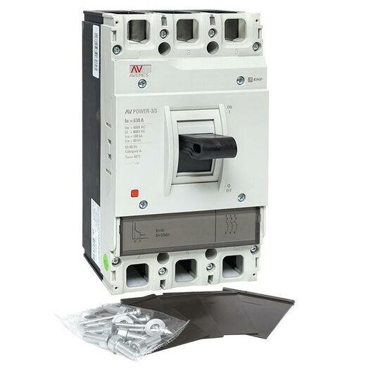 Выключатель автоматический 630А 100кА AV POWER-3/3 TR AVERES EKF mccb-33-630H-TR-av, изображение 8 • Купить по низкой цене в интернет-магазине СМЭК