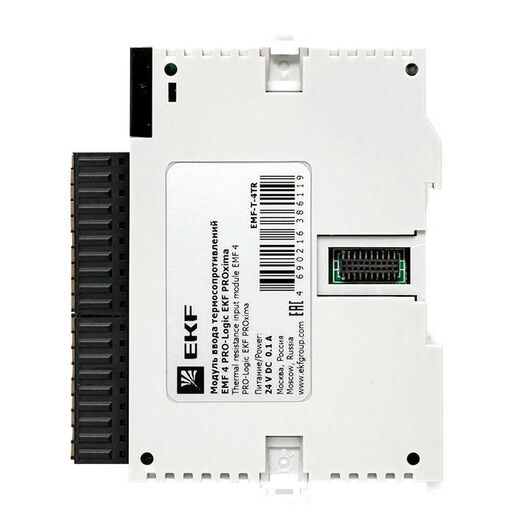 Модуль ввода термосопротивлений EMF 4 PRO-Logic PROxima EKF EMF-T-4TR, изображение 9 • Купить по низкой цене в интернет-магазине СМЭК