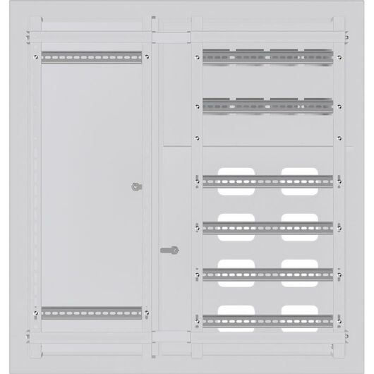 Щит этажный ЩЭ 8кв. (1000х950х160) Basic EKF mb28-v-8, изображение 6 • Купить по низкой цене в интернет-магазине СМЭК