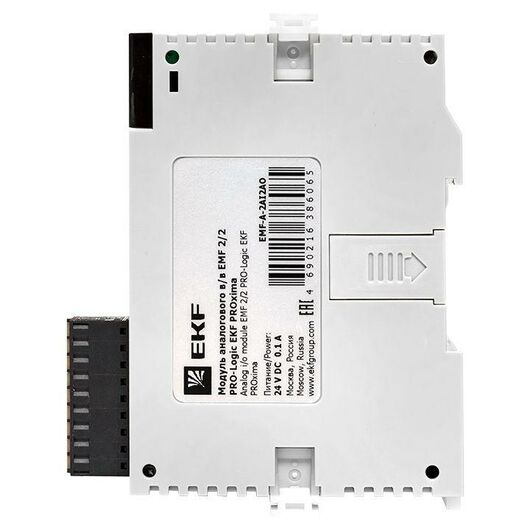 Модуль аналогового в/в EMF 2/2 PRO-Logic PROxima EKF EMF-A-2AI2AO, изображение 9 • Купить по низкой цене в интернет-магазине СМЭК