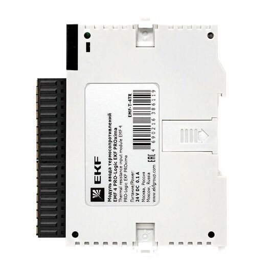 Модуль ввода термосопротивлений EMF 4 PRO-Logic PROxima EKF EMF-T-4TR, изображение 8 • Купить по низкой цене в интернет-магазине СМЭК