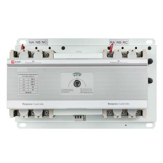 Устройство АВР ТСMе 3п 225/160А PROxima EKF ats-tsme-160A-3p-pro, изображение 5 • Купить по низкой цене в интернет-магазине СМЭК
