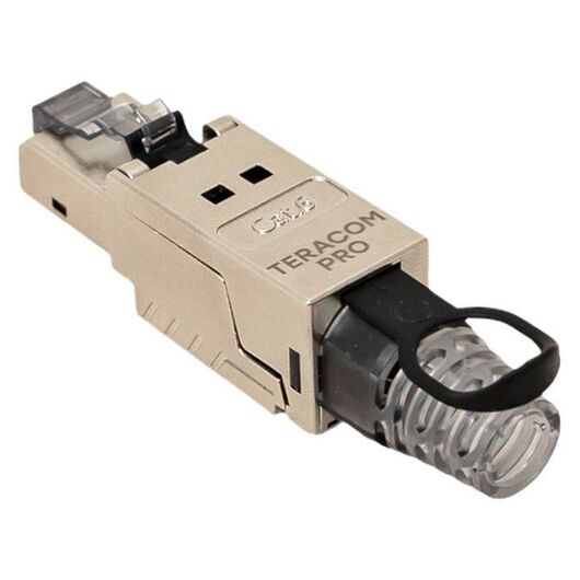 Коннектор полевой заделки RJ45 (8P8C) STP экранир. для кабеля кат.6 TERACOM PRO EKF TRP-PLUG-6STP-FST, изображение 6 • Купить по низкой цене в интернет-магазине СМЭК