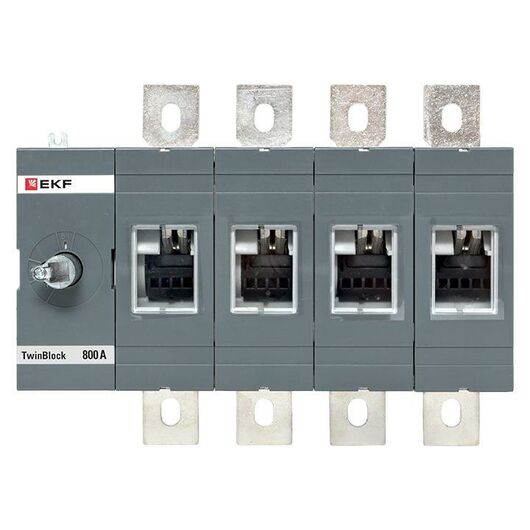 Рубильник 4п 800А без рукоятки управления TwinBlock EKF tb-s-800-4p, изображение 7 • Купить по низкой цене в интернет-магазине СМЭК