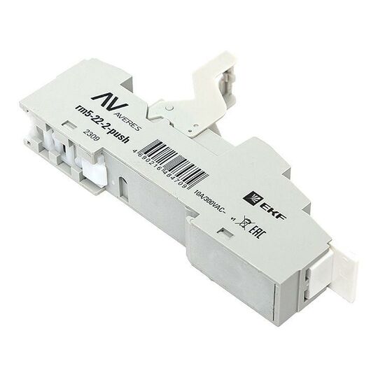 Разъем для реле РM5 22/2 Push-in AVERES EKF rm5-22-2-push, изображение 8 • Купить по низкой цене в интернет-магазине СМЭК