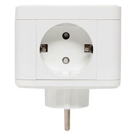 Тройник "Куб" 2 гнезда 2USB 2.4А +Type C + Ночник EKF UBA-CUB-T2-TC, изображение 2 • Купить по низкой цене в интернет-магазине СМЭК