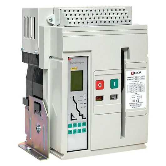 Выключатель автоматический 3п 1600/630А 65кА ВА-450 стац. v2 EKF mccb450-1600-630-v2 • Купить по низкой цене в интернет-магазине СМЭК