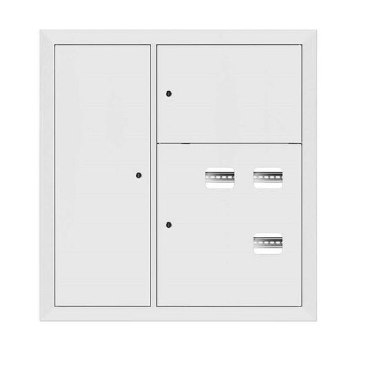 Щит этажный 3кв. RAL9003 со слабот. отсеком слева (1000х950х160) PROxima EKF mb29-v-3z-ral9003 • Купить по низкой цене в интернет-магазине СМЭК