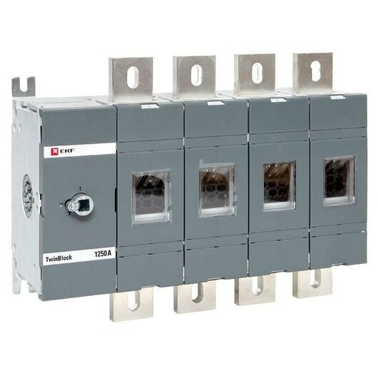 Рубильник 4п 1250А без рукоятки управления TwinBlock EKF tb-s-1250-4p, изображение 7 • Купить по низкой цене в интернет-магазине СМЭК