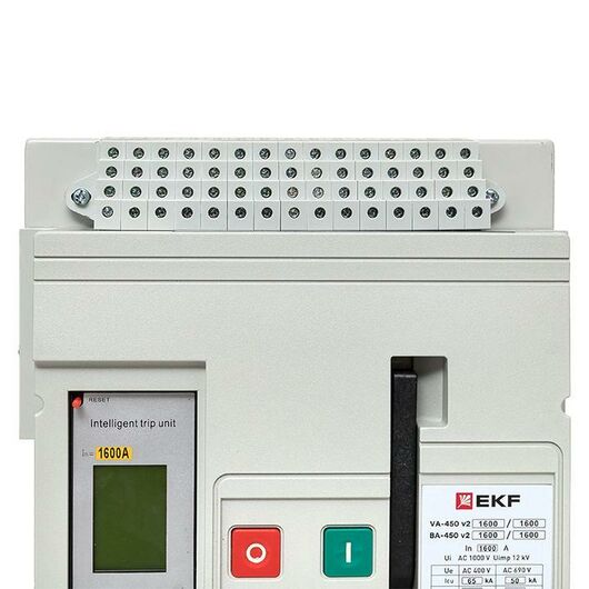 Выключатель автоматический 3п 1600/1600А 65кА ВА-450 стац. v2 EKF mccb450-1600-1600-v2 • Купить по низкой цене в интернет-магазине СМЭК