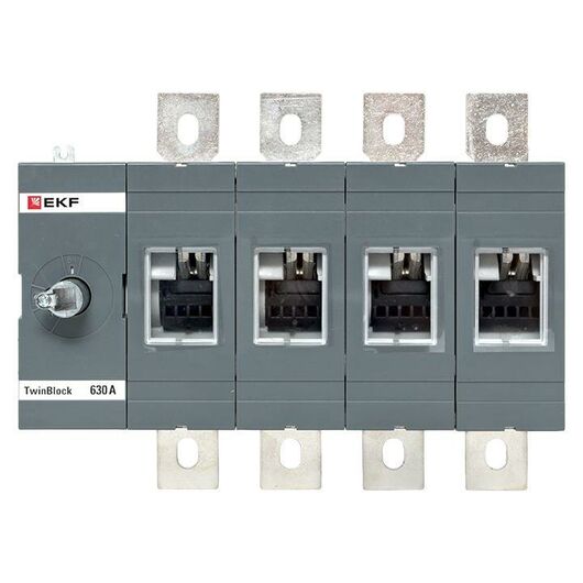 Рубильник 4п 630А без рукоятки управления TwinBlock EKF tb-s-630-4p, изображение 3 • Купить по низкой цене в интернет-магазине СМЭК