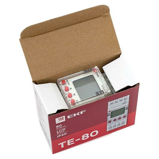 Таймер электронный двухканальный ТЭ-80 24-230В EKF te-80-24-2, изображение 6 • Купить по низкой цене в интернет-магазине СМЭК