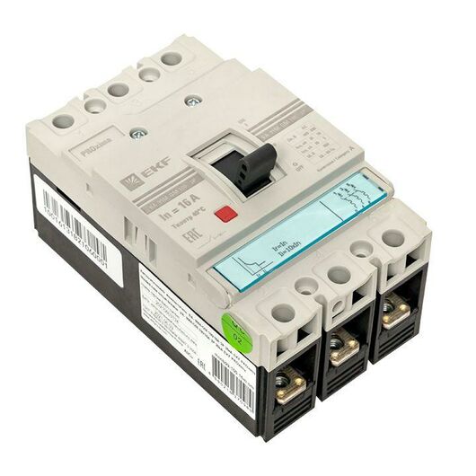 Выключатель автоматический 3п 100/ 16А 35кА ВА-99М-ОМ PROxima EKF mccb99-100-16m-om, изображение 4 • Купить по низкой цене в интернет-магазине СМЭК