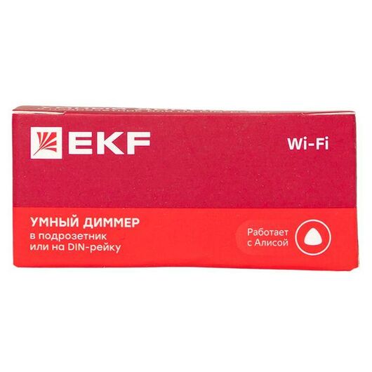 Диммер в подрозетник 1-канальный Умный Wi-Fi Connect EKF sdsh-1g-wf, изображение 3 • Купить по низкой цене в интернет-магазине СМЭК