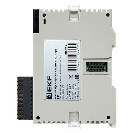 Модуль ввода сигналов тензодатчиков EMF 1 PRO-Logic EKF EMF-TZ-1, изображение 10 • Купить по низкой цене в интернет-магазине СМЭК