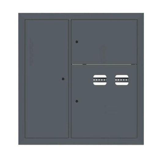 Щит этажный 2кв. слаботочка слева RAL7016 (1000х950х150) PROxima EKF mb29-v-2z-ral7016 • Купить по низкой цене в интернет-магазине СМЭК