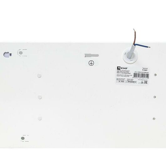 Светильник светодиодный ДВО-1005 36Вт 6500К IP40 1195х180х40 опал панель EKF LPL-1005-O-36-6500-40 • Купить по низкой цене в интернет-магазине СМЭК