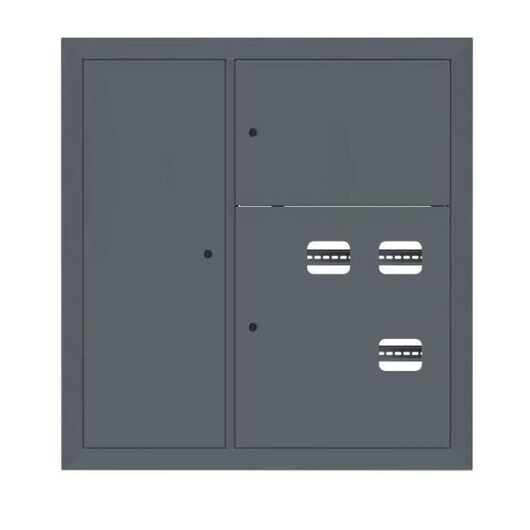 Щит этажный 3кв. слаботочка слева RAL7024 (1000х950х150) PROxima EKF mb29-v-3z-ral7024 • Купить по низкой цене в интернет-магазине СМЭК