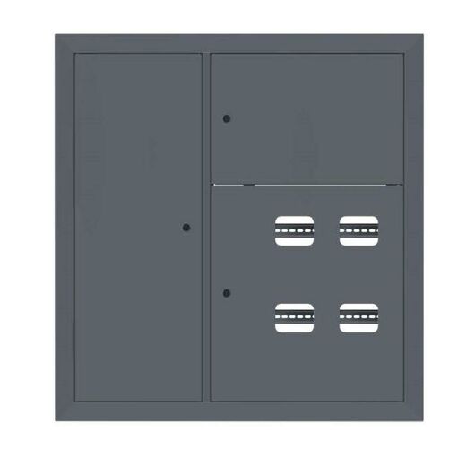 Щит этажный 4кв. слаботочка слева RAL7024 (1000х950х150) PROxima EKF mb29-v-4z-ral7024 • Купить по низкой цене в интернет-магазине СМЭК