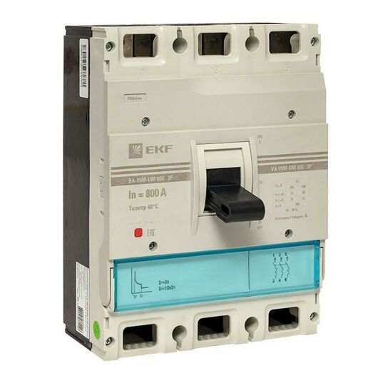 Выключатель автоматический 3п 400/250А 42кА ВА-99М-ОМ PROxima EKF mccb99-400-250m-om • Купить по низкой цене в интернет-магазине СМЭК