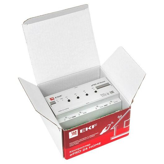 Контроллер ePRO 24 удаленного управления 6вх4вых 230В WiFi Home EKF ePRO-h-10-4-230-W, изображение 4 • Купить по низкой цене в интернет-магазине СМЭК