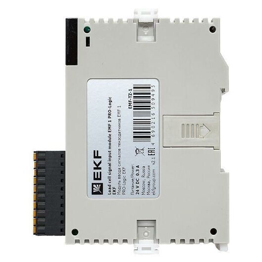 Модуль ввода сигналов тензодатчиков EMF 1 PRO-Logic EKF EMF-TZ-1, изображение 11 • Купить по низкой цене в интернет-магазине СМЭК