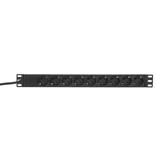 Блок PDU TERACOM PRO 19дюйм 1U 10А/250В 9 роз. Schuko шнур 2м 3х1.5кв.мм вилка C14 корпус пластик черн. EKF TRP-HPD-PL-10A-9SH-2MC14 • Купить по низкой цене в интернет-магазине СМЭК