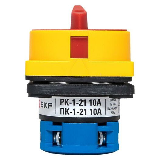 Переключатель кулачковый ПК-1-21 10А 1п "1-0-2" с блокировкой IP65 PROxima EKF pk-1-21-10-a65, изображение 10 • Купить по низкой цене в интернет-магазине СМЭК