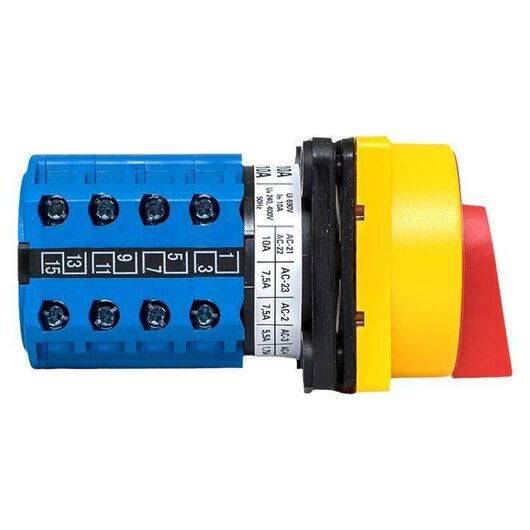 Переключатель кулачковый ПК-1-24 10А 4п "1-0-2" с блокировкой IP65 PROxima EKF pk-1-24-10-a65, изображение 5 • Купить по низкой цене в интернет-магазине СМЭК